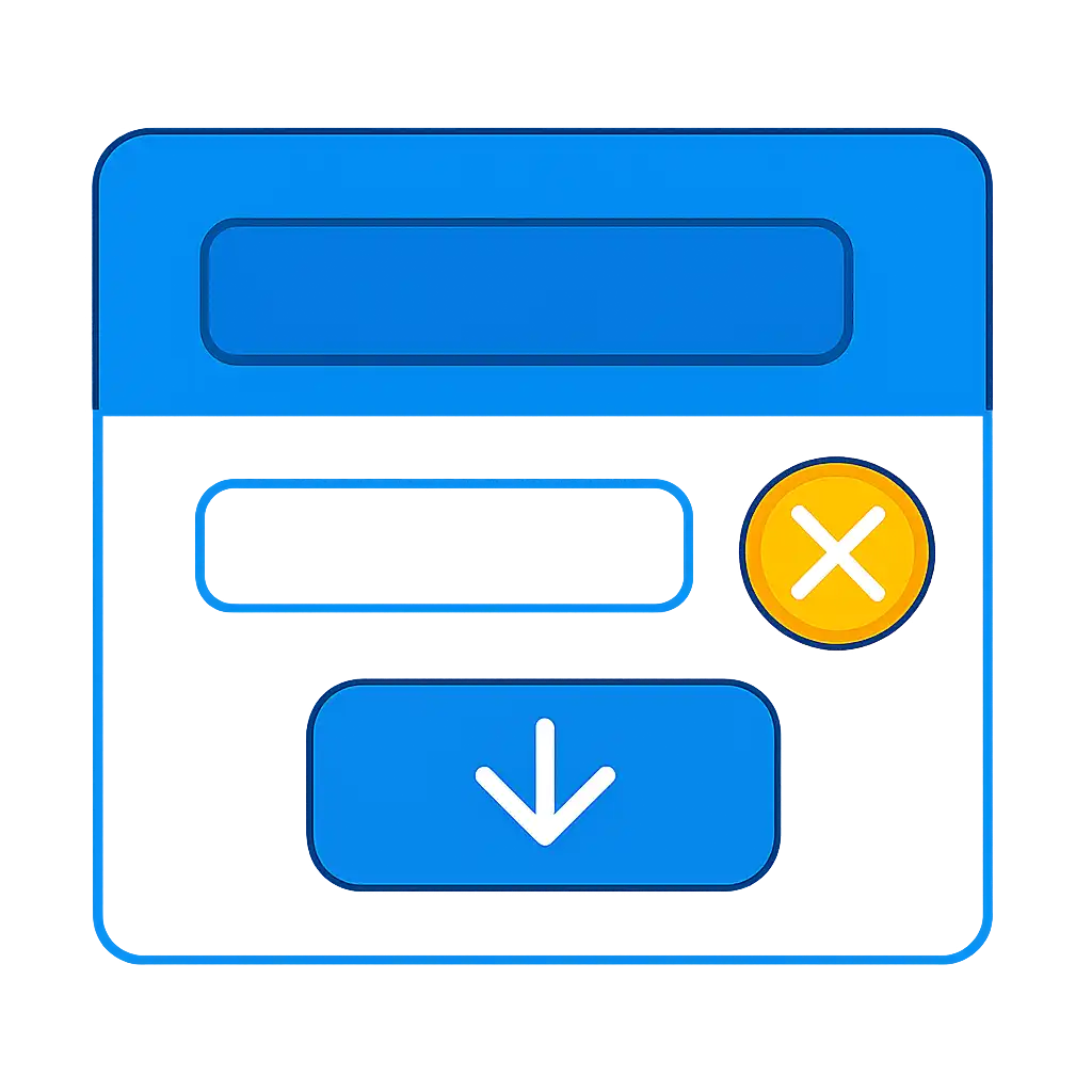Close-up of button or form field for Withdrawal problem plz help me, Bharat Club