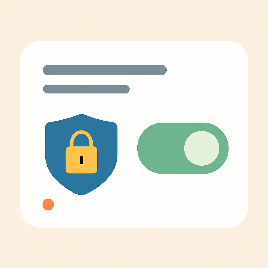 Close-up of button or form field for We use technology to protect platform integrity, but we don't fact-check reviews