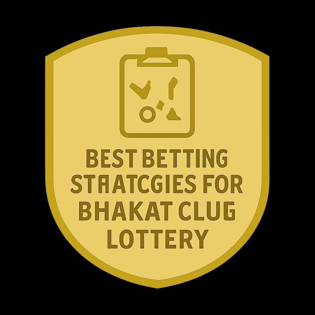 A professional badge illustrating the Bharat Club Lottery strategies.