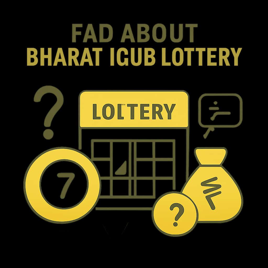 An educational diagram related to FAQs about Bharat Club Lottery.