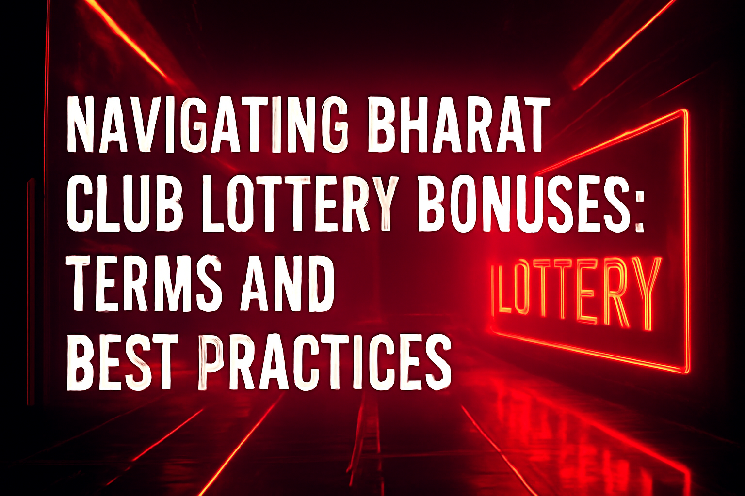 Informational scene illustrating the community impact of Bharat Club Lottery.