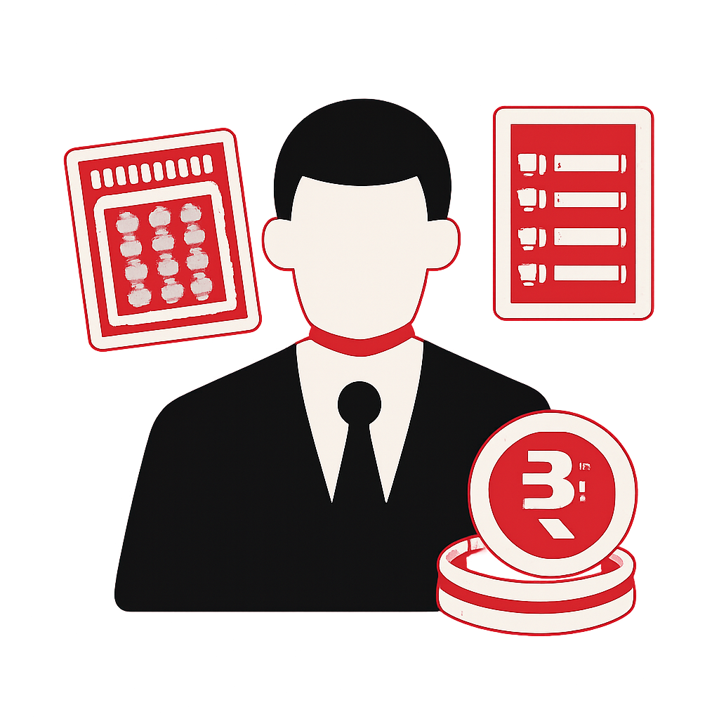 Illustration depicting shared community experiences through Bharat Club Lottery.