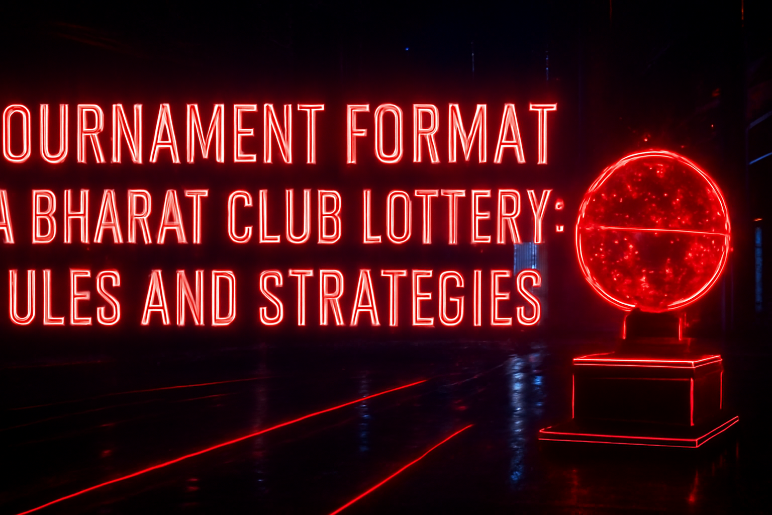 Informational scene illustrating the community impact of Bharat Club Lottery.