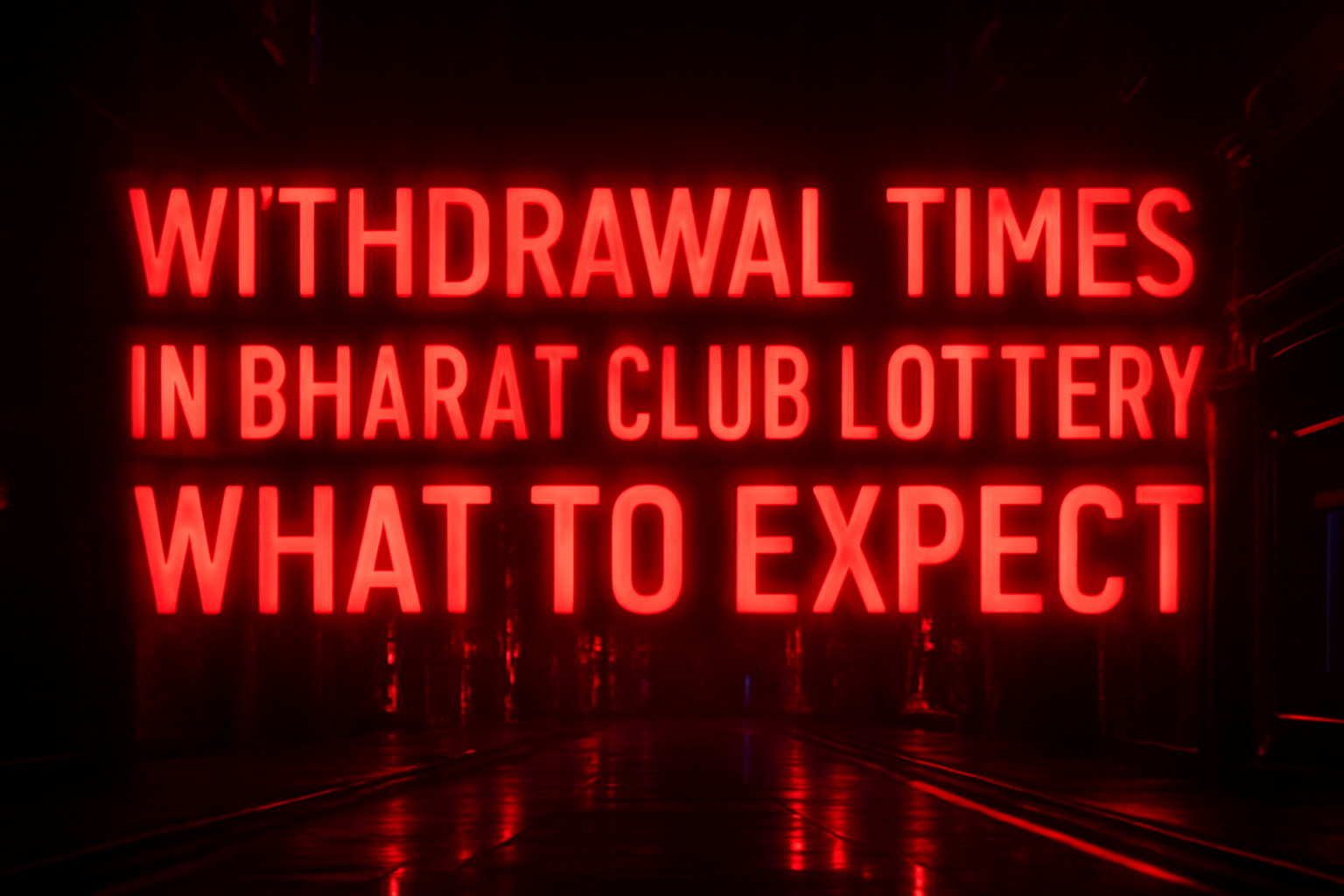 Informational scene about the ease of using Bharat Club Lottery.